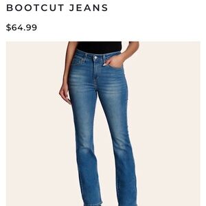Levi's Blue Bootcut Jeans
